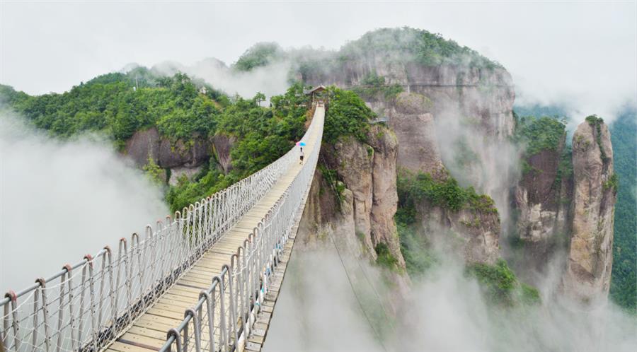 精选仙居特色景点——响石山,这里的石头会唱歌哦!